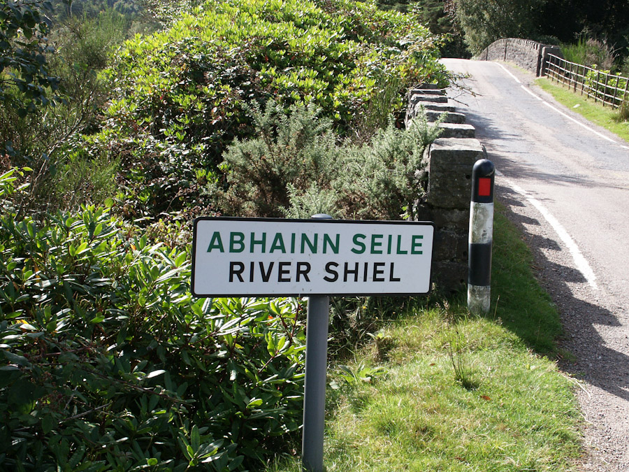 Shiel Bridge, Road Bridge over River Shiel